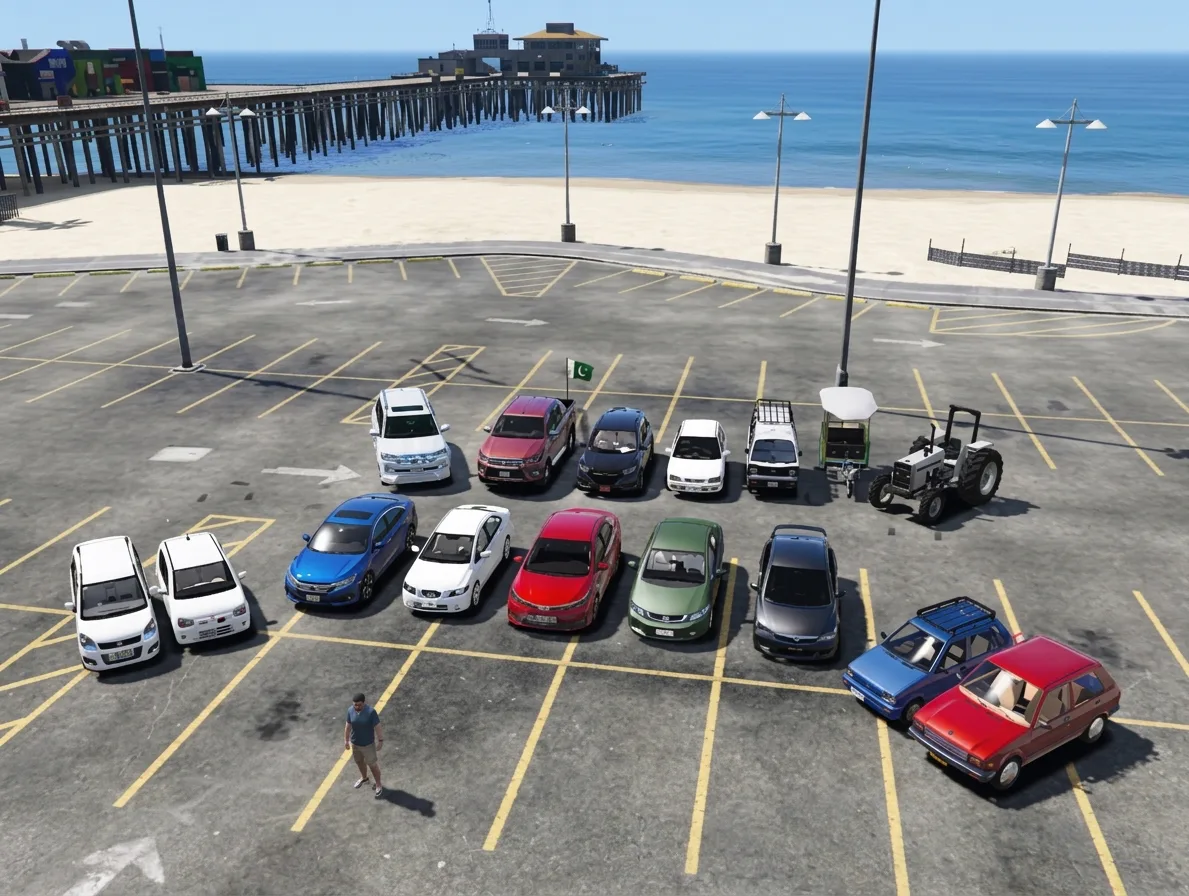 GTA 5 Pakistani Cars Mod Pack Free screenshot